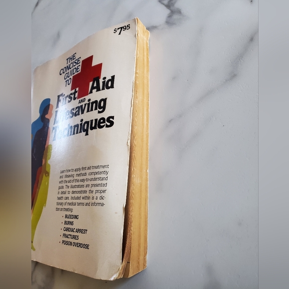 Vintage Book The Concise Guide to First Aid and Lifesaving Techniques - Picture 7 of 8